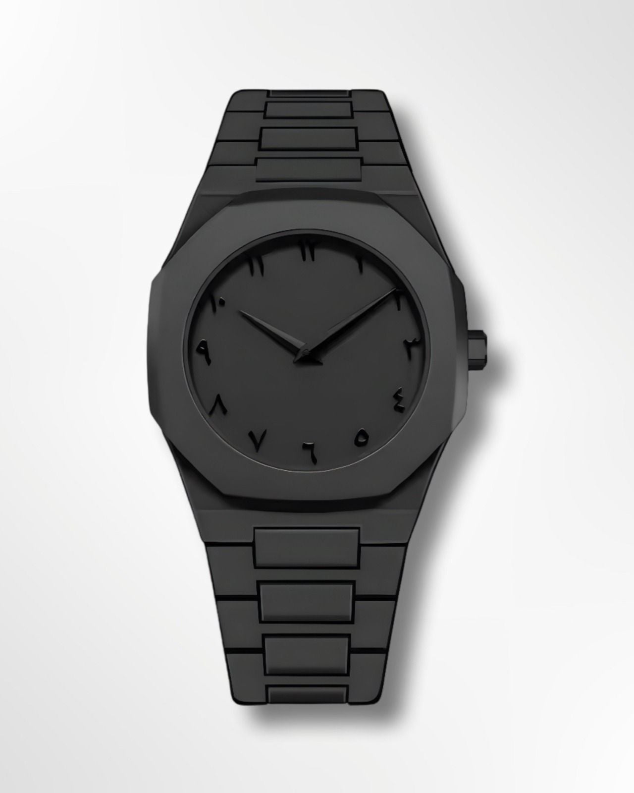 Stainless Steel Arabic Watch – Timeless Elegance Meets Modern Design