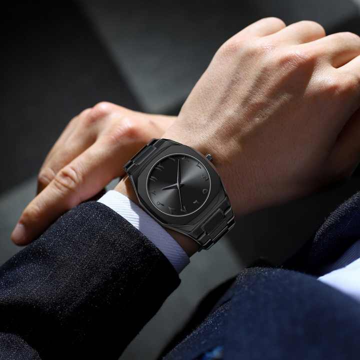 Stainless Steel Arabic Watch – Timeless Elegance Meets Modern Design